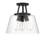 Product Image 5 for Calhoun 3 Light Semi Flush Mount from Savoy House