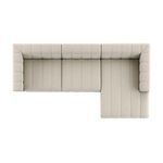 Product Image 5 for Langham 3-Piece Right Chaise Channeled Sectional from Four Hands