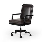 Product Image 10 for Lacey Black Leather Desk Chair - Sonoma Black from Four Hands