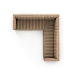 Product Image 5 for Augustine 105" 3-Piece Leather Sectional - Palermo Drift from Four Hands