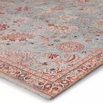 Product Image 5 for Poppy Oriental Light Blue / Orange Area Rug from Jaipur