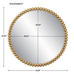 Product Image 5 for Byzantine Round Gold Mirror from Uttermost