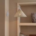 Product Image 12 for Basket White Swing-Arm Wall Sconce from Currey & Company