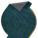 Product Image 5 for Zephyr Handmade Abstract Teal/ Gold Rug from Jaipur 