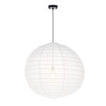 Product Image 1 for Ringo Small White Round Paper Pendant from Regina Andrew Design