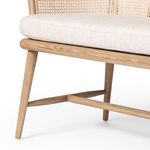 Product Image 3 for Walter Cushioned Cane Accent Bench from Four Hands