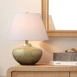 Product Image 2 for Monroe Olive Green Ceramic Table Lamp from Jamie Young