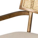 Product Image 9 for Britt Brown Cane Dining Armchair - Toasted Nettlewood from Four Hands
