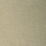 Close-up texture of natural woven Belgian linen fabric in khaki color