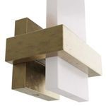 Product Image 5 for Wembley White & Gold Alabaster Sconce from Arteriors
