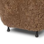 Product Image 6 for Joey Amber Shearling Ottoman from Four Hands