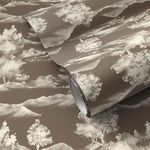 Product Image 1 for Abundance Taupe Night Wallpaper from Four Hands