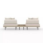 Product Image 4 for Yves 2 Pc Sectional W End Table Brwn/Snd from Four Hands