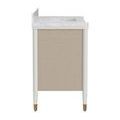 Product Image 16 for Aster 36" Off-White Vanity with Rectangular Undermount Sink from Currey & Company