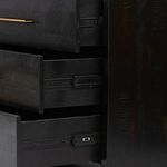 Product Image 9 for Suki Large Black Textured Wood Nightstand from Four Hands