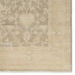 Product Image 10 for Verity Hand-Knotted Floral Beige / Light Gray Rug 18" x 18" from Jaipur
