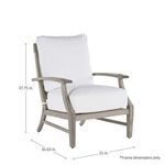Product Image 19 for Croquet Teak Lounge Chair from Summer Classics