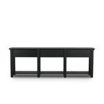 Product Image 5 for Gardendale Stained Black Oak Console Table from Four Hands