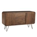 Product Image 3 for Grandby 59 Inch Acacia Wood Sideboard In Walnut Finish from World Interiors