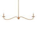 Product Image 10 for Saxon Linear Chandelier from Currey & Company