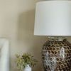 Product Image 4 for Rusty Brown Porcelain Jar With Fish Scale Pattern Table Lamp from Legend of Asia