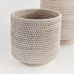 Product Image 2 for Burma Rattan Cachepots, Set Of 2 from Napa Home And Garden