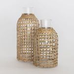 Product Image 2 for Ezra Rattan Wrapped Carafe from Accent Decor