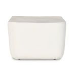 Product Image 5 for Basil Outdoor Large Rectangle Aluminum Coffee Table - Matte White Cast Aluminum from Four Hands