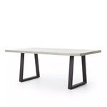 Product Image 5 for Cyrus Dining Table 79" Grey from Four Hands
