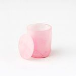 Product Image 2 for Pink Alabaster Canister W/ Lid from BIDKHome