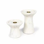 Product Image 5 for Klein Marble Decorative Candle Holder Set from Regina Andrew Design