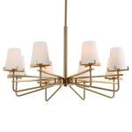 Product Image 4 for Lassen 8 Light Brass Chandelier from Uttermost