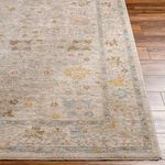 Product Image 5 for Avant Garde Woven Medium Tan / Sky Blue Rug - 6'7" Round from Surya
