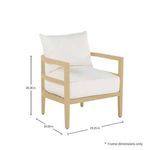 Product Image 5 for Santa Barbara Natural N-dura Lounge from Summer Classics