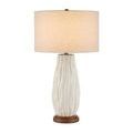Product Image 1 for Water-borne White Table Lamp from Currey & Company