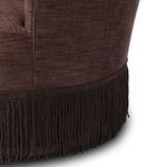Product Image 9 for Aurora Laughlin Plum Fringe Swivel Chair from Four Hands