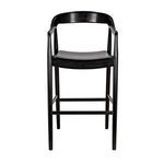 Product Image 6 for Remo Charcoal Black Bar Chair from Noir