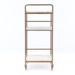 Product Image 12 for Felix Antique Brass Modern Bar Cart from Four Hands