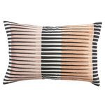 Chareau Black/ Pink Geometric Throw Pillow 16X24 inch by Nikki Chu image 4