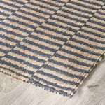Product Image 3 for Monterey 5'x8' Jute Handwoven Sustainable Blue Accent Area Rug from Classic Home Furnishings