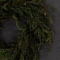 Oversized Faux Hemlock Wreath with Pinecones, 55" image 3