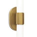 Product Image 3 for Dixon Glass Sconce Double - Natural Brass from Regina Andrew Design