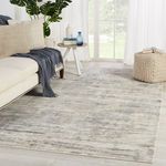 Product Image 4 for Retreat Handmade Abstract Gray/ Ivory Rug from Jaipur 