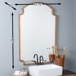 Product Image 6 for Sebastian Gold Leaf Wall Mirror from Cooper Classics