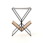 Product Image 8 for Monarch Magazine Rack Distressed Black from Four Hands