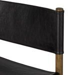 Product Image 21 for Kena Leather Black Bar Stool from Four Hands