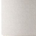 Beige linen-like drum lampshade fabric in soft weave texture