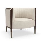 Product Image 1 for Cream Fabric Modern Oxford Matching Accent Chair from Caracole