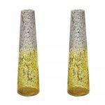 Product Image 1 for Ombre Snorkel Vases In Lemon   Set Of 2 from Elk Home