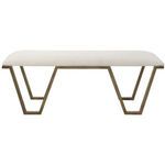 Product Image 5 for Farrah Geometric Bench from Uttermost